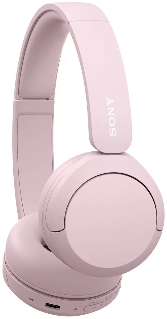 Навушники бездротові Sony WH-CH520 Pink, BT 5.2, SBC, AAC, Wireless, Mic - фото 2