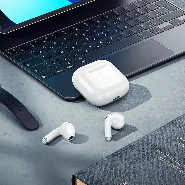 Наушники Hoco True wireless stereo headset EW64 |BT5.3, 35/300mAh, 4h| white - фото 7