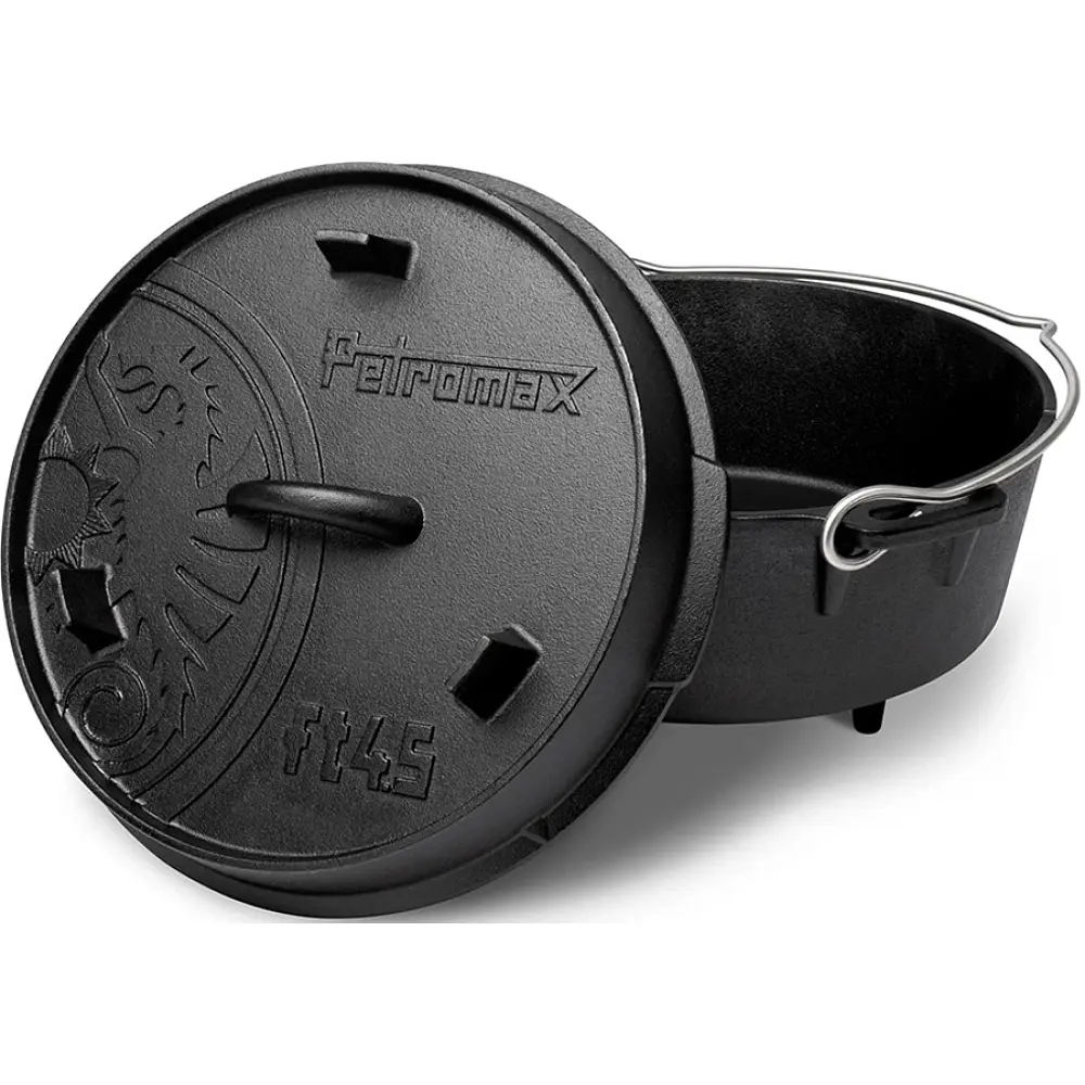 Казан Petromax Dutch Oven чавунний на ніжках 3,5 л - фото 2