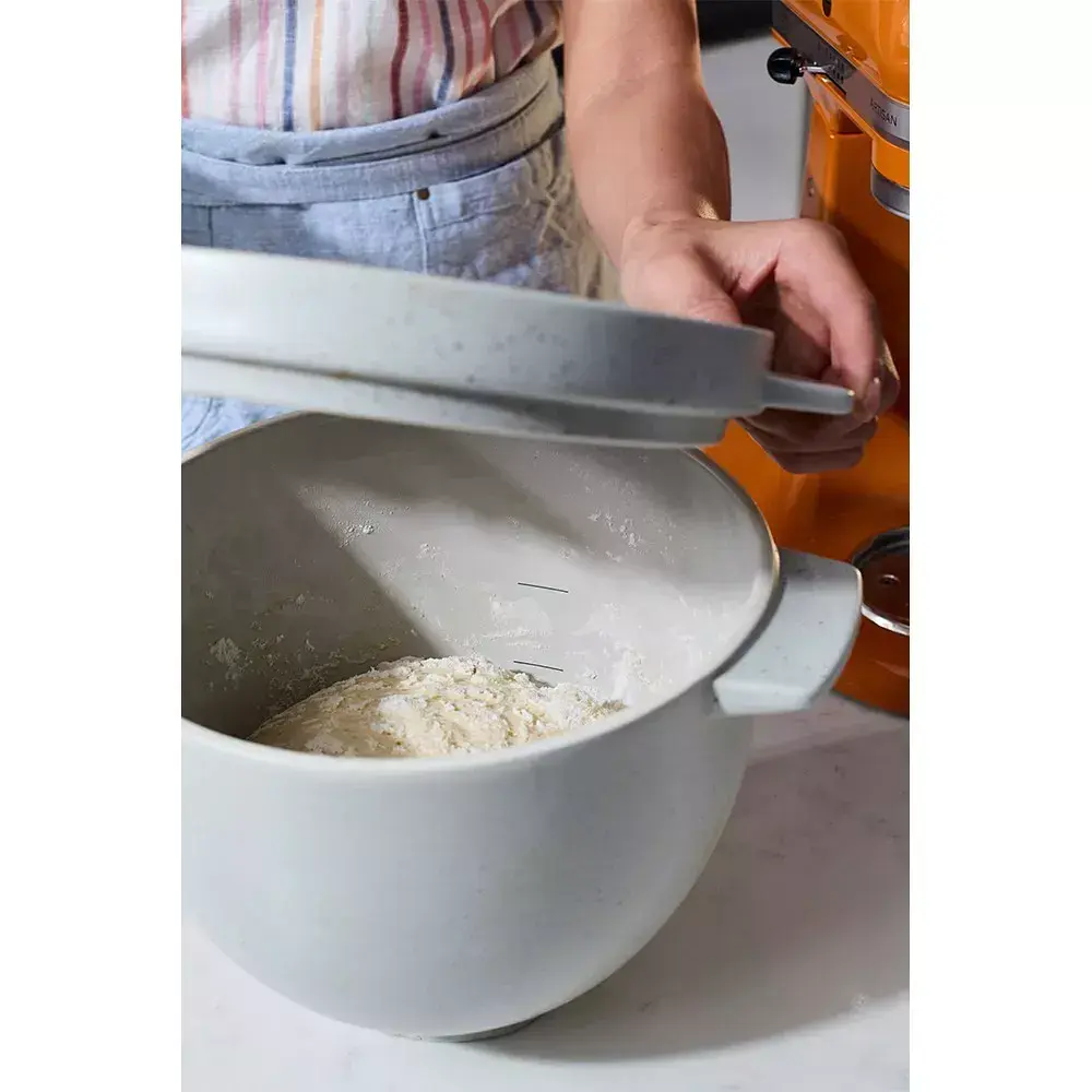 Чаша KitchenAid 4,7 л 5KSM2CB5BGS керамічна з кришкою для випікання хліба - фото 4