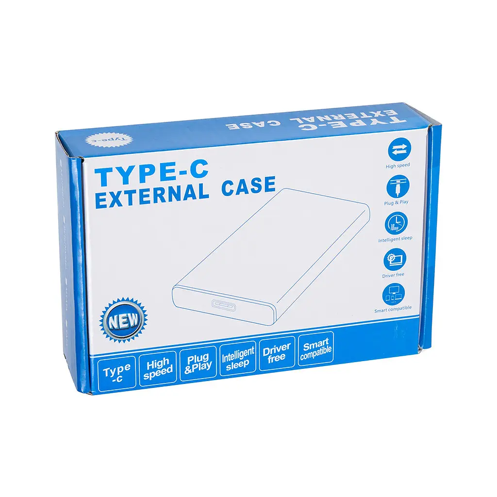 Кишеня зовнішня PowerPlant HDD 2.5" USB3.1 (HC380473) - фото 2