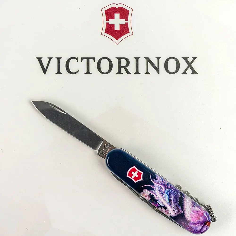 Ніж Victorinox Climber Zodiac 91мм 14функ Чарівний дракон - фото 5
