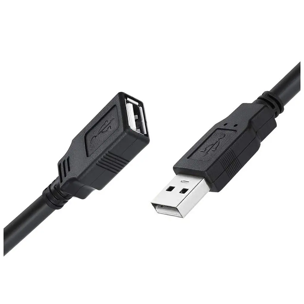 Дата кабель USB 2.0 AM/AF 1.8m black ColorWay (CW-CBUF076-BK) - фото 3