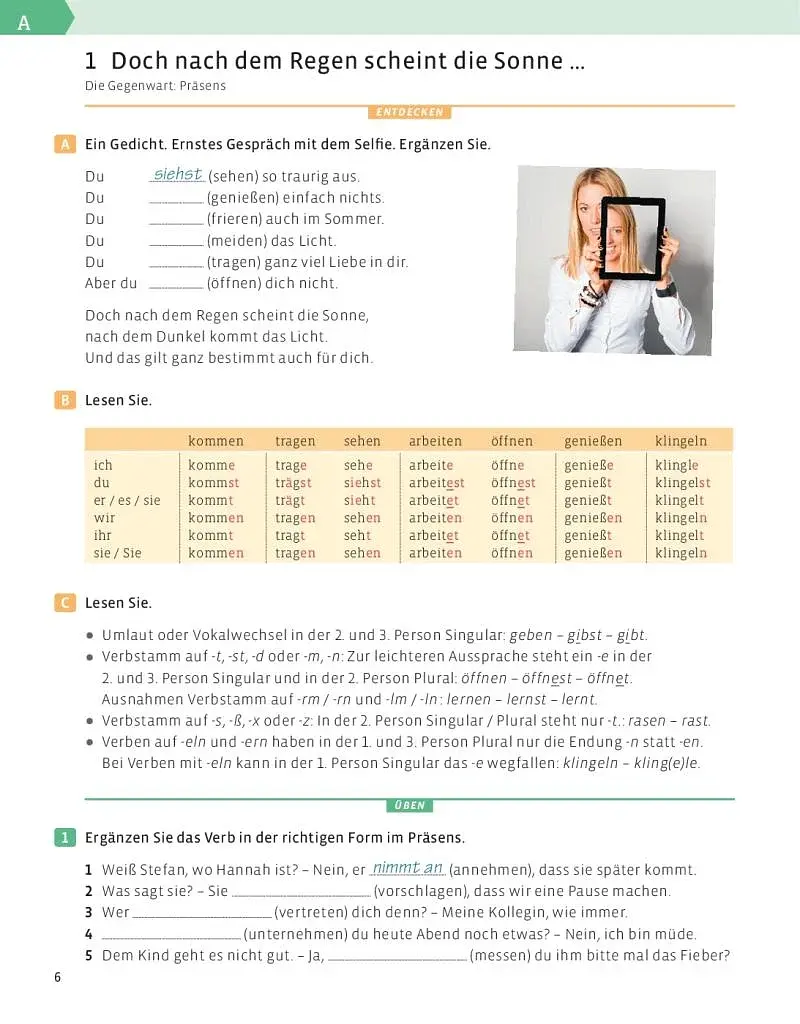 Deutsch Grammatik leicht B1 Einsprachige Ausgabe - фото 2