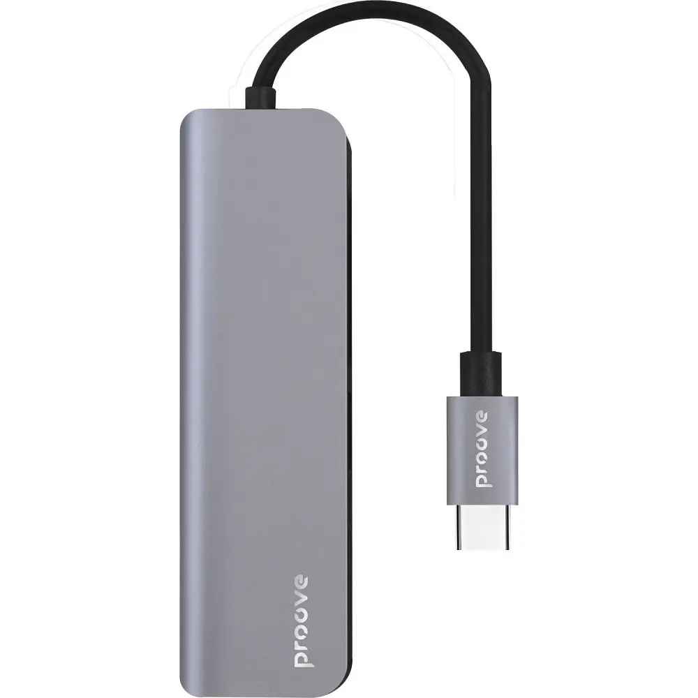 Type-C-Хаб Proove Arc Link 5 in 1 (2*Type-C3.0 + 2*USB3.0 + HDMI) - фото 3