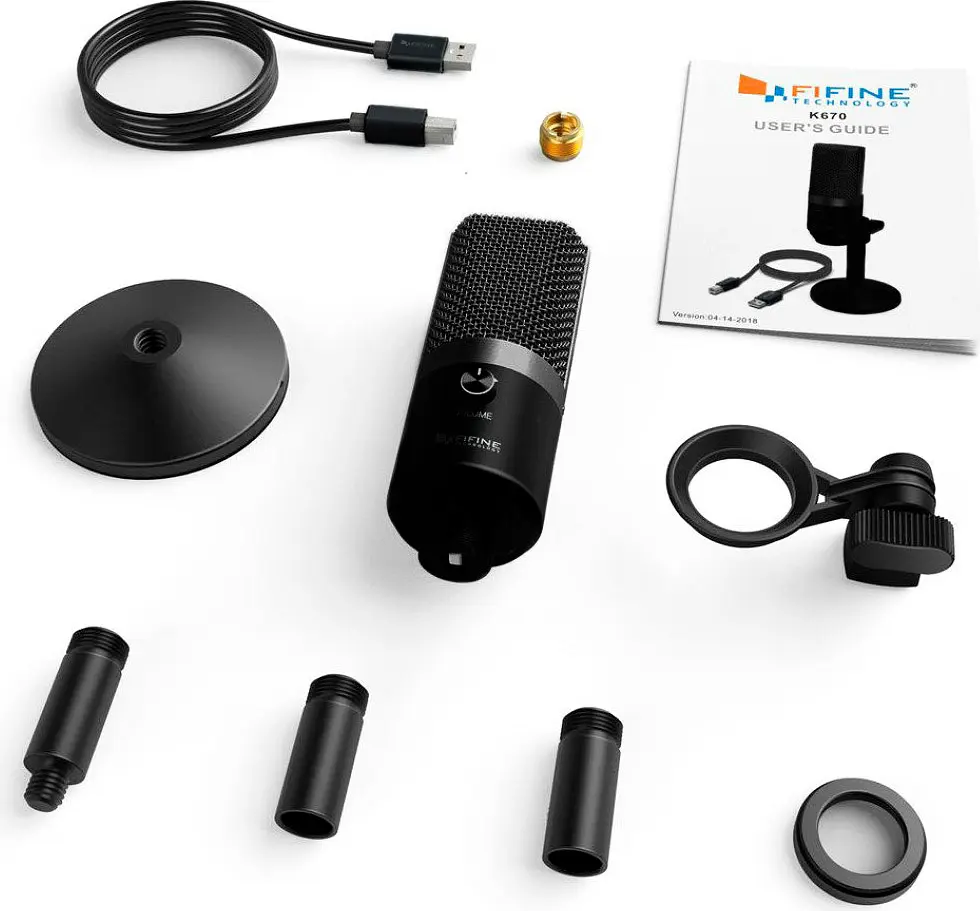 Микрофон Fifine K670B [94434] - фото 6