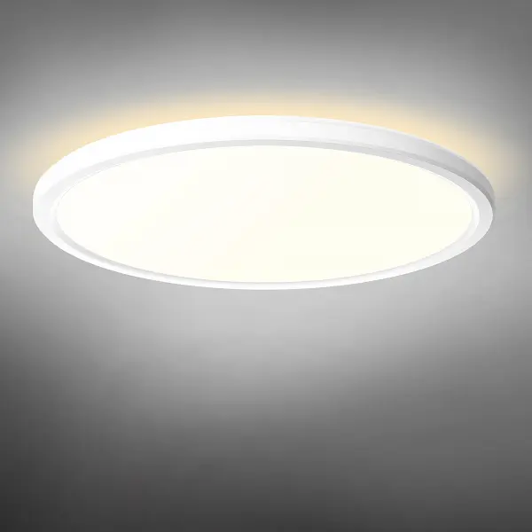 LED світильник з декоративною підсвіткою VIDEX DL5R 22W 3000K-4000K-5000K White - фото 9