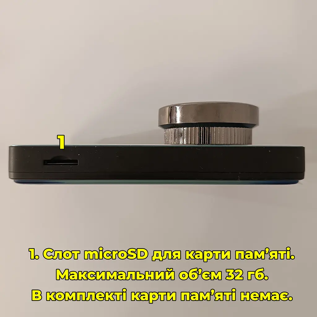 Відеореєстратор Дисплей 4.0 дюйма Dual Lens на 2 камери (спереду + ззаду) - фото 6