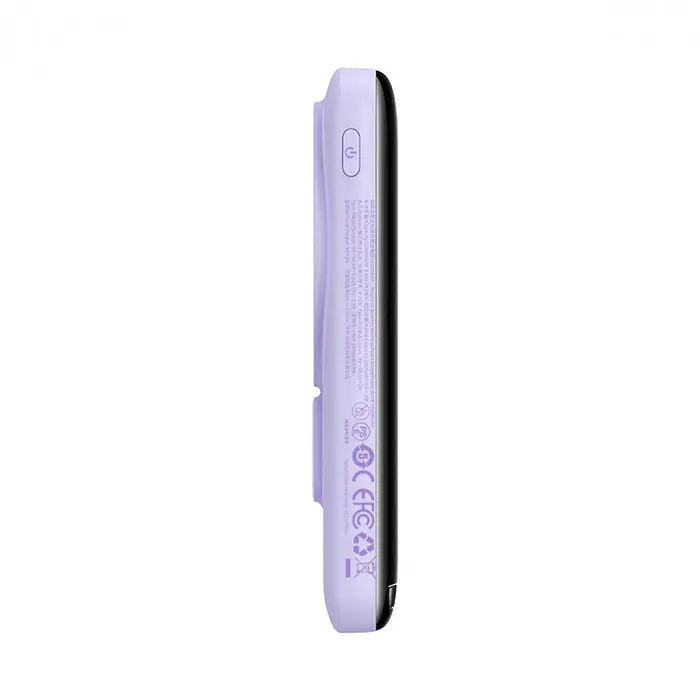 Портативна батарея Baseus Magnetic Xiaomini Wireless Fast Charge Power Bank 10000 mAh 20W PPCX070005 Purple - фото 3