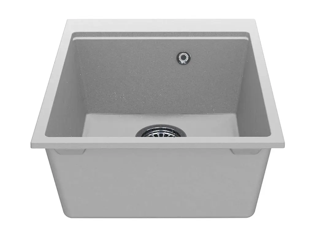 Кухонна мийка Miraggio LAGOON 420 white (0002222) Граніт, Під стільницю/Врізна, Білий - фото 3