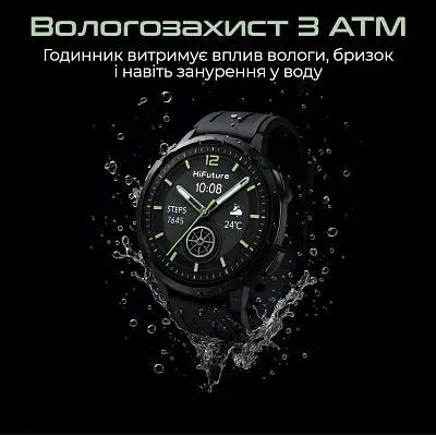 Смарт-годинник HiFuture mix 3 black (mix3.black) - фото 4