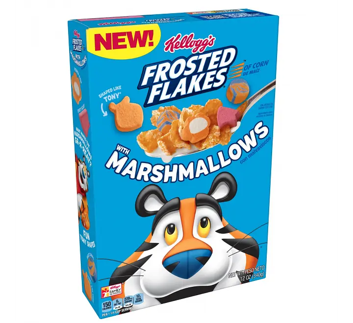 Сухий сніданок Kellogg's Flakes with Marshmallow