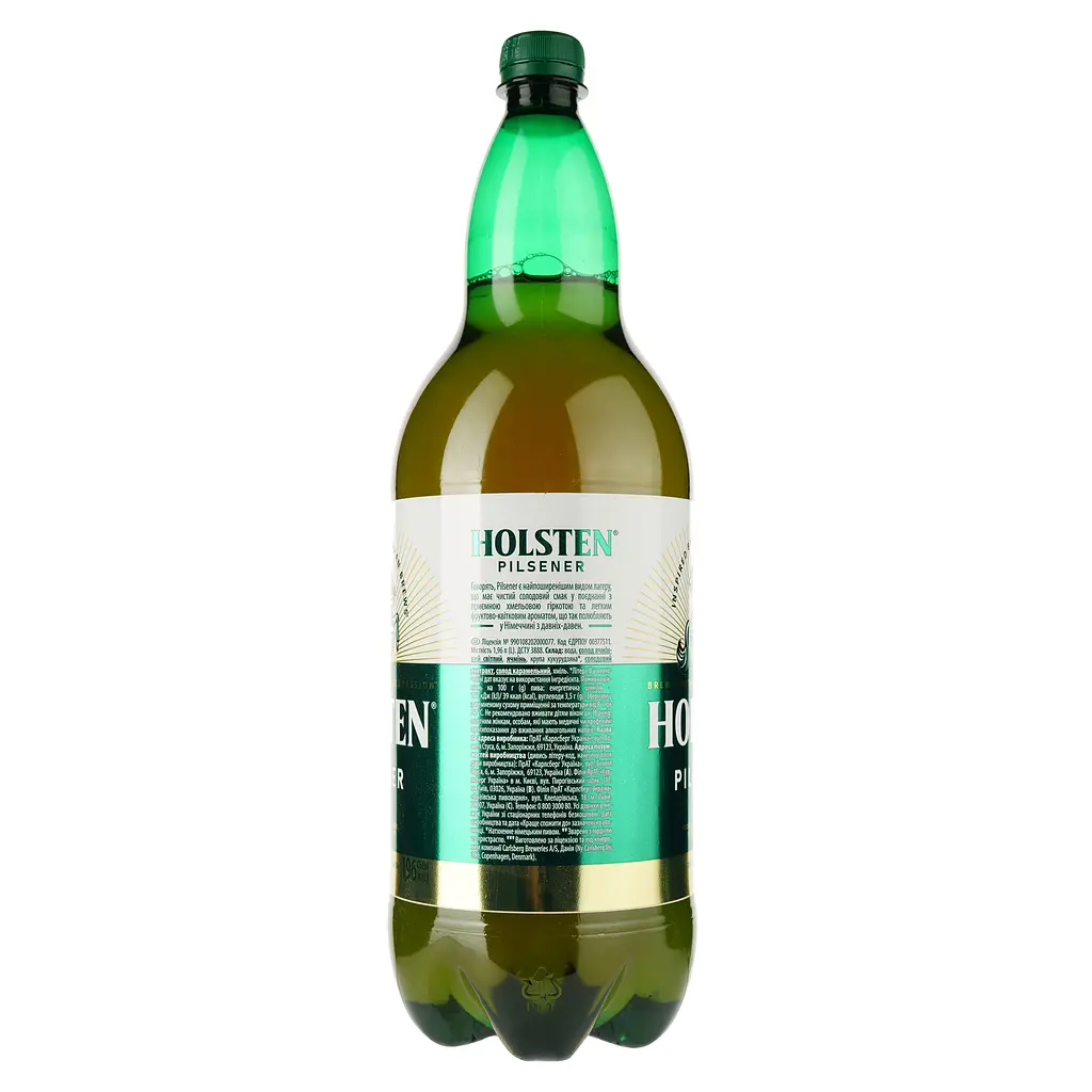 Пиво Holsten Pilsener, світле, 4,7%, 1,96 л (909344) - фото 2