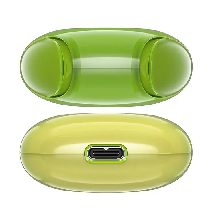 Беспроводные наушники Acefast TWS T9 зеленые - фото 8