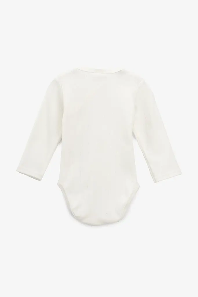 Боді на запах для малюків Baby Life P-907 80 см Молочний shop (2000991010093) - фото 6
