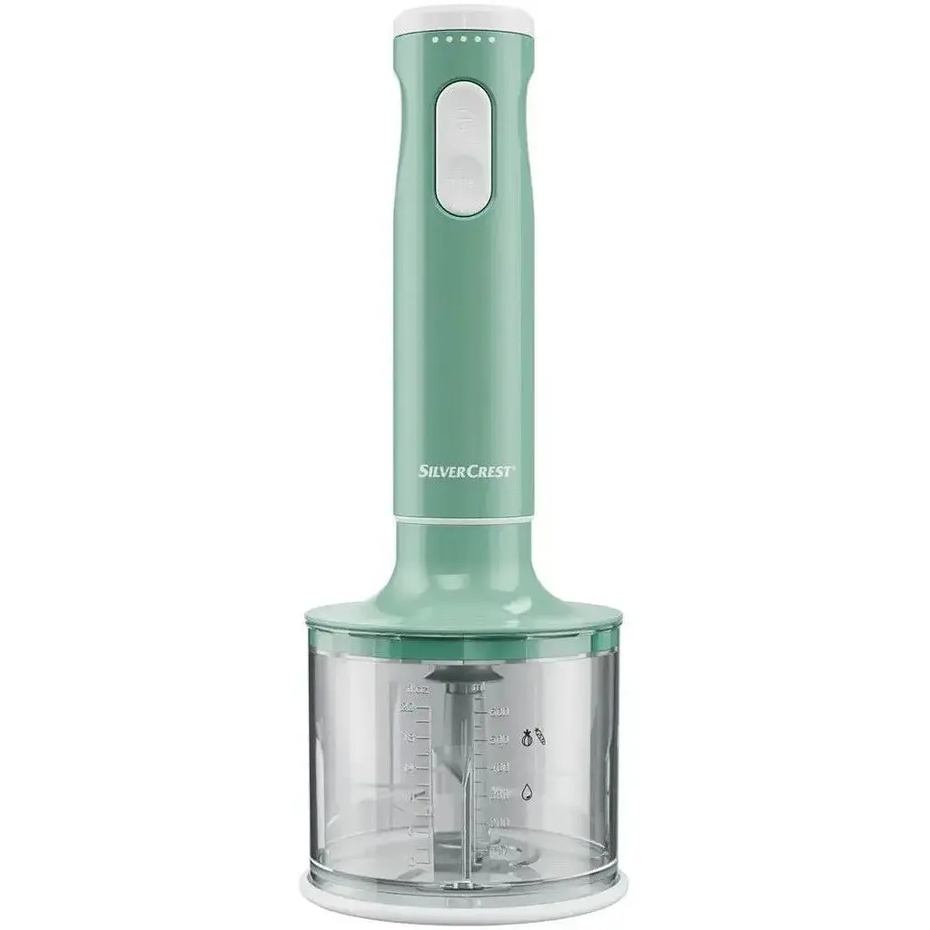 Блендер 3 в 1 SilverCrest SSMS 600 E3 600 Вт зеленый - фото 3