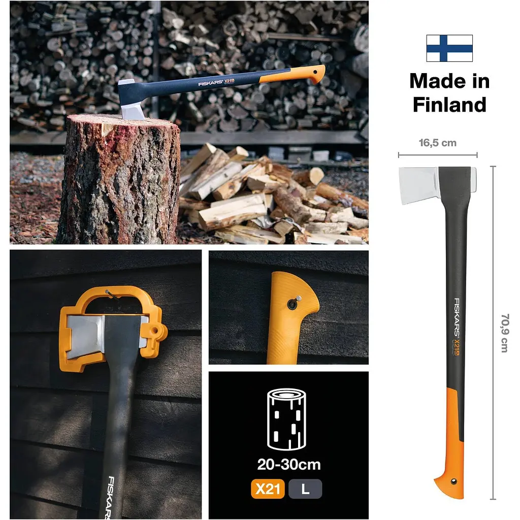 Сокира-колун Fiskars X21 L (1015642) - фото 11