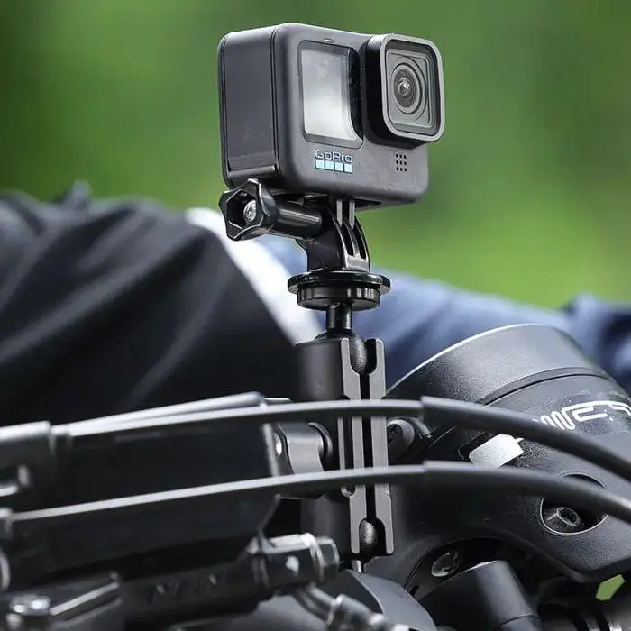 Шарнірний кріплення на кермо Ulanzi Action Camera Bike Mount UV-C018GBB1 Black - фото 8