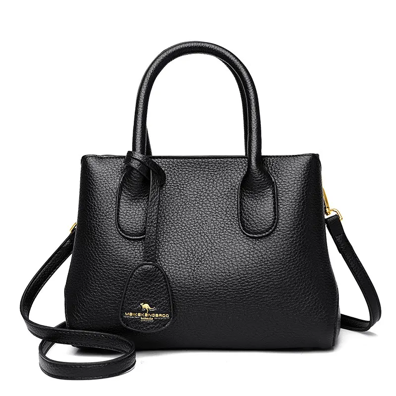Сумка Gloss Kaidifeiniroo Italian Bags 25х13х19 см Чорний