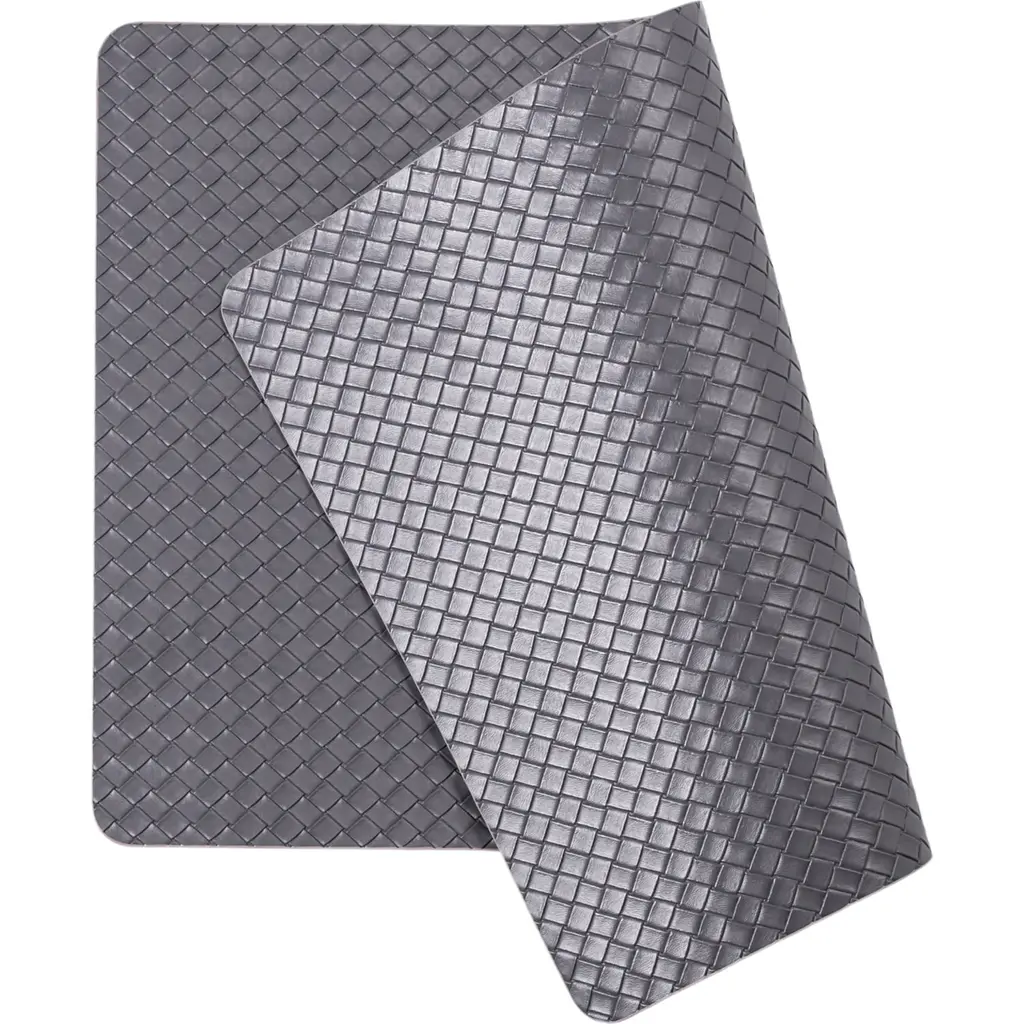 Коврик для сервировки стола Yiwu Square 4х30 см серый HP-35-9G - фото 3
