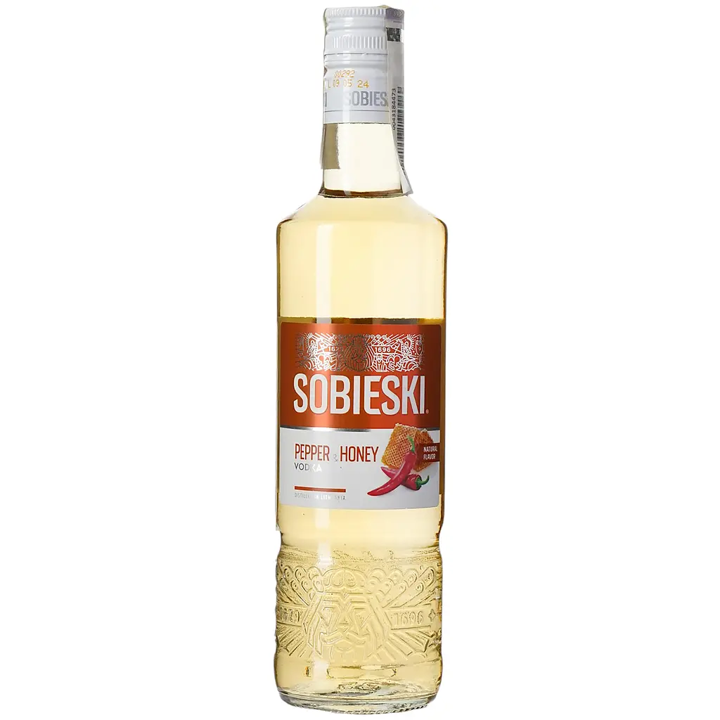 Спиртний напій Sobieski Pepper and Honey 40% 0.5 л (4770053221832) - фото 5