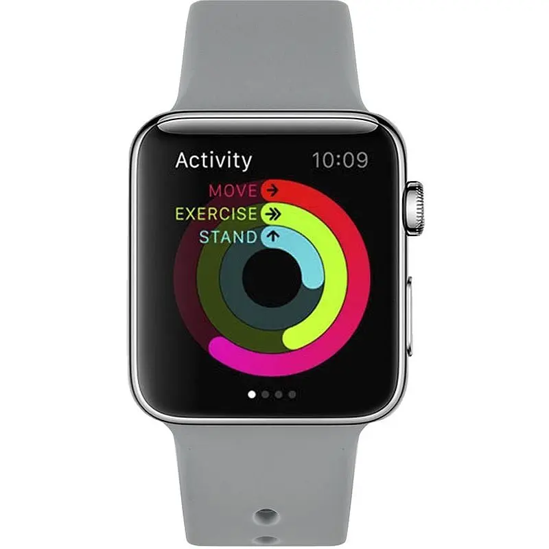Ремешок Uwatch Silicone Strap for Apple Watch 42/44 mm Concrete - фото 3