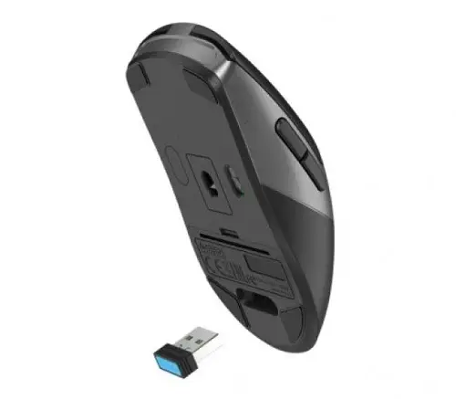 Миша бездротова A4Tech FG50S Plus "Fstyler", Black/Grey, USB 2.4GHz, оптична, 1000 - 3200 dpi, 7 кнопок, 1xAA - фото 4