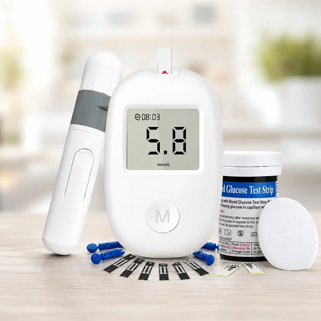 Глюкометр Glucose Meter GLM-76 + 50 тест-смужок та ланцети