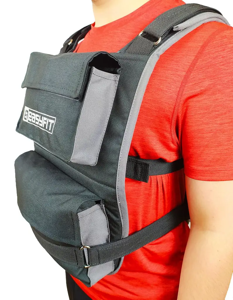 Жилет-обтяжувач EasyFit до 20 кг набірний з філерами - фото 2