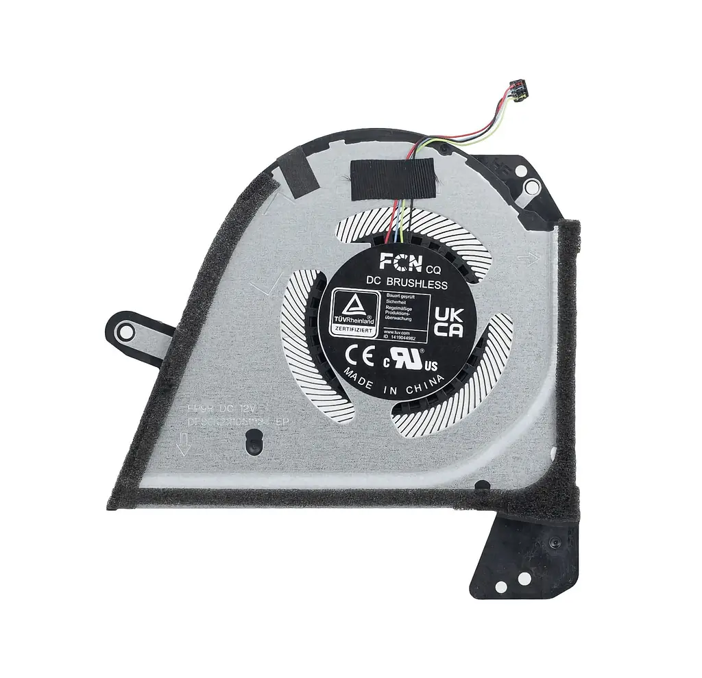 Вентилятор (CPU fan 12V) кулер для моделей ноутбука Asus ROG Zephyrus G16 GU603V, GU603Z (13NR0BL0T07111) Asus, 12V, 4pin - фото 3