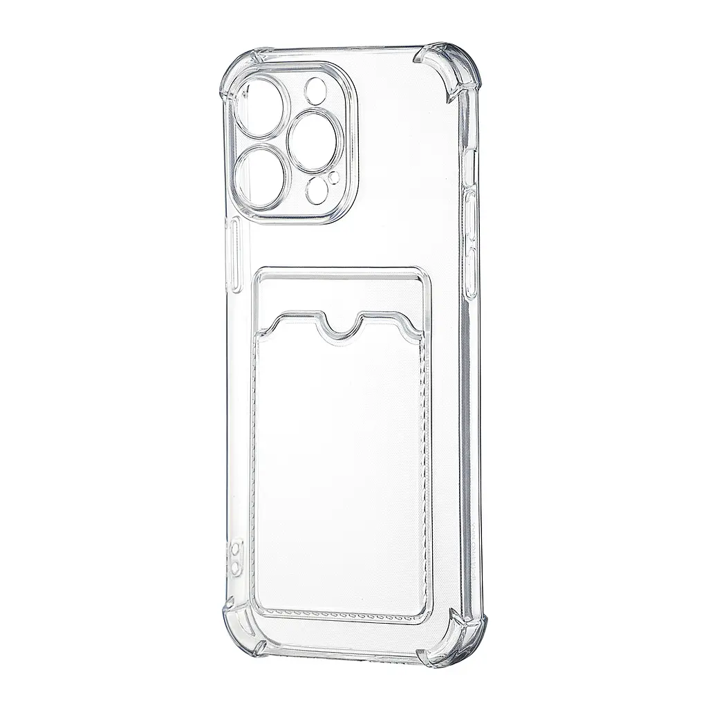 Чохол Clear Pocket Case Protected Camera iPhone 14 Pro Max Прозорий