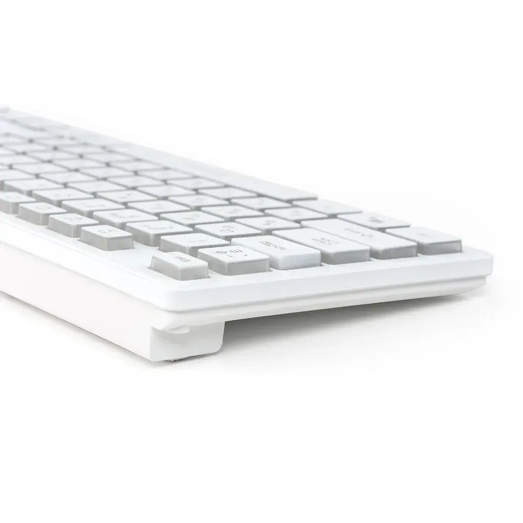 Клавіатура Vinga KB410 White - фото 7