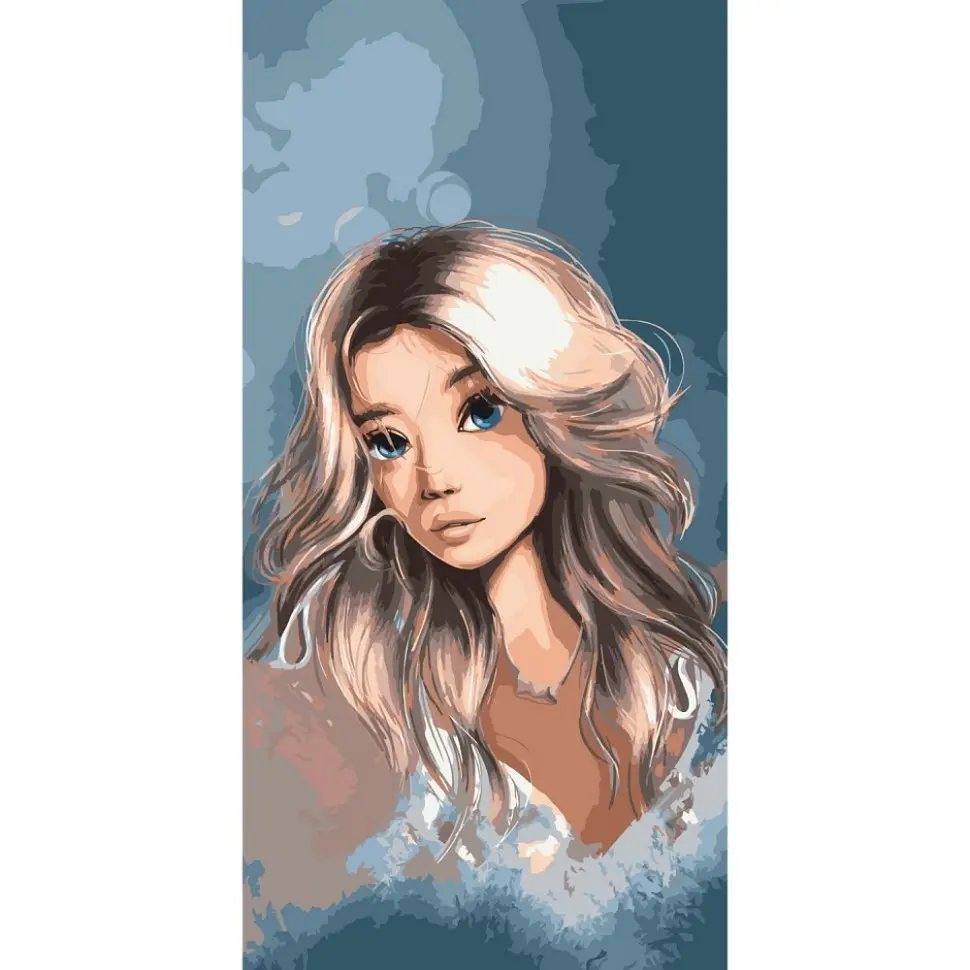 Картина за номерами "Досконала" DESHKO.NATASHA 10126-AC 40x80 см