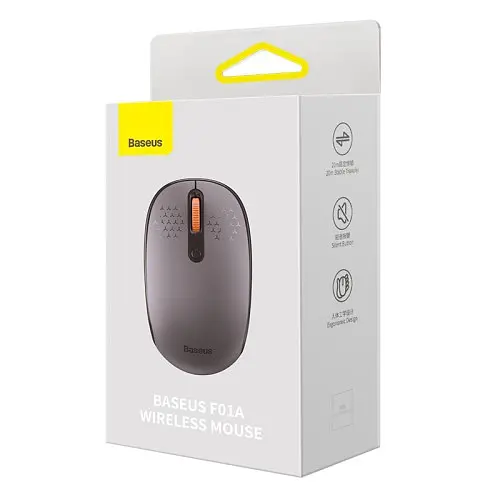Комп'ютерний Мишка Baseus F01A Wireless Mouse Frosted сірий B01055502833-00 - фото 3