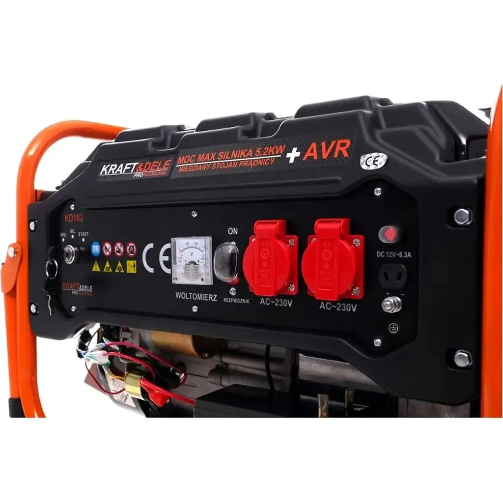 Генератор газово-бензиновий Kraft&Dele KD162 [DD0006915] [129097] - фото 2