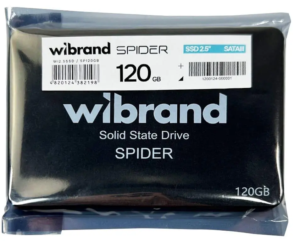 Накопичувач SSD Wibrand Sata 2.5 120GB Spider Bulk 128 (WI2.5SSD/SP120GB) - фото 3