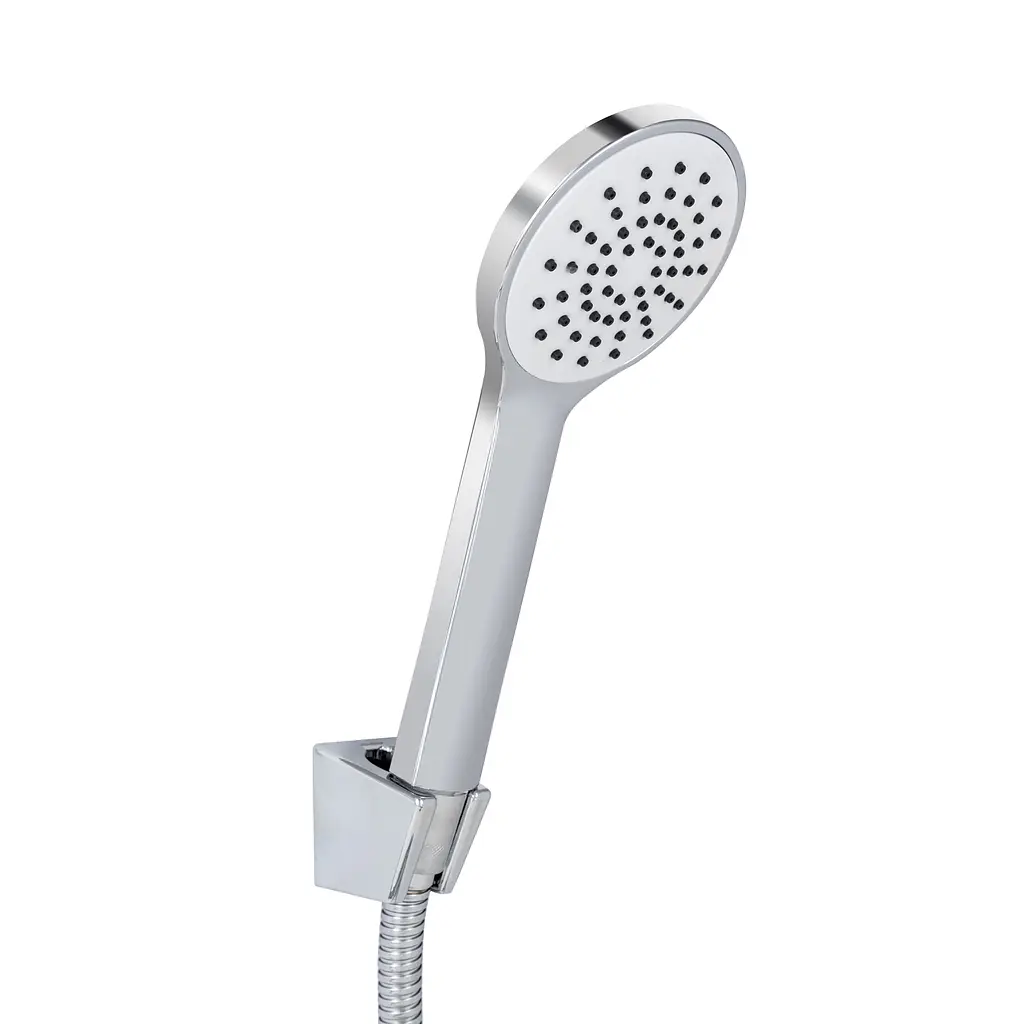 Змішувач для душу Lidz Latwa 010 (з душовим гарнітуром) (k40) LDLAT010WHI45426 White - фото 4