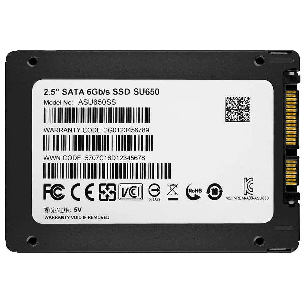 Накопичувач SSD Adata Sata 2.5 512GB Ultimate SU650 (ASU650SS-512GT-R) - фото 5