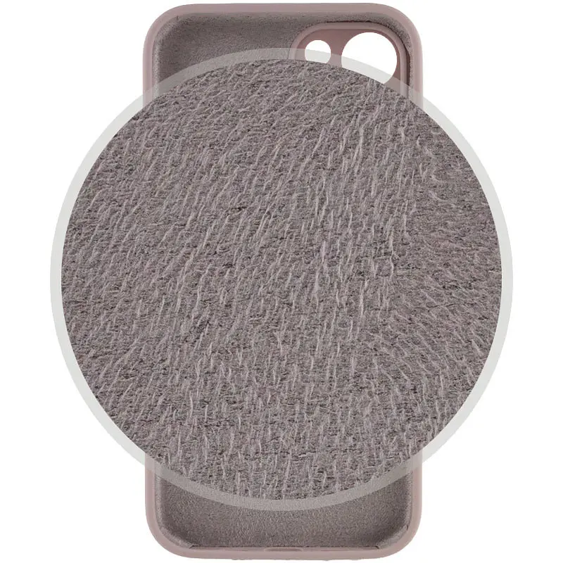 Чохол Silicone Case Full Camera Protective AA Apple iPhone 13 6.1" Сірий / Lavender - фото 3