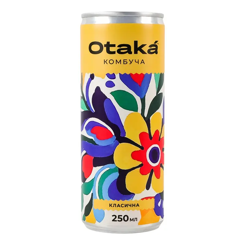 Напій безалкогольний Otaka Комбуча Класична слабогазований 250 мл - фото 2
