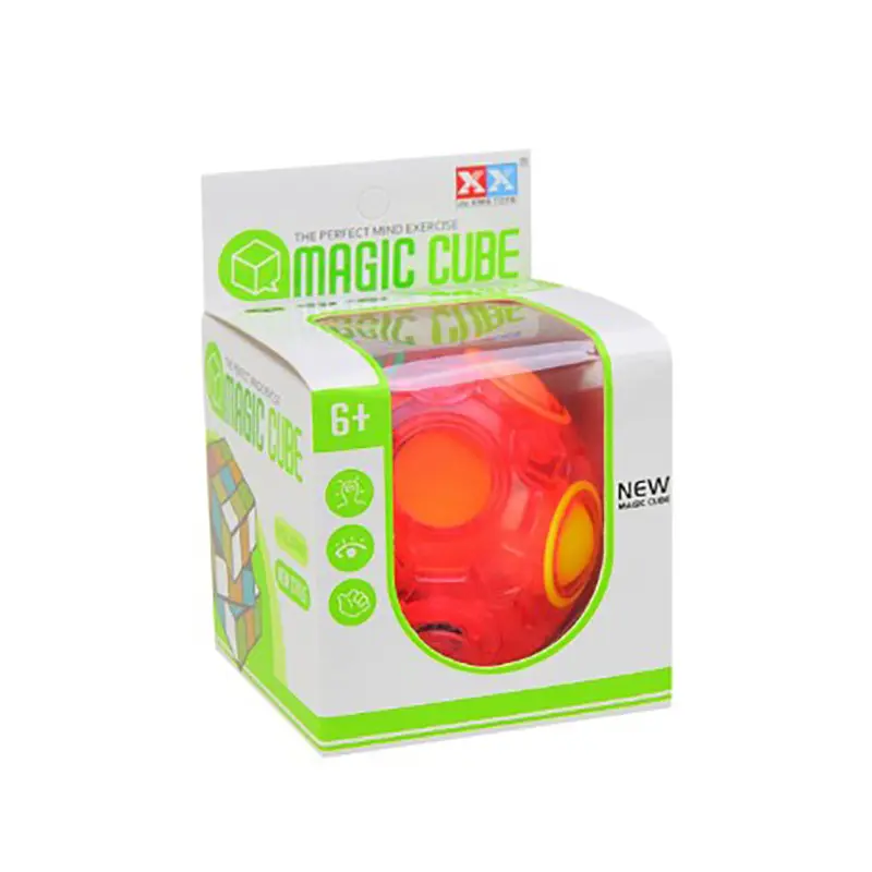 Дитяча головоломка-куля "Magic Cube" Bambi 8608/8609/8610(Red) - фото 2