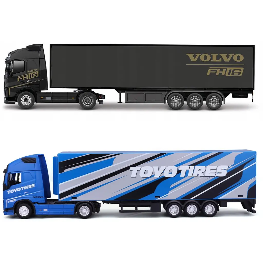 Автомодель Bburago Фура Volvo FH16 Globetrotter 750 XXL 1:43 в асортименті (18-31461) - фото 2