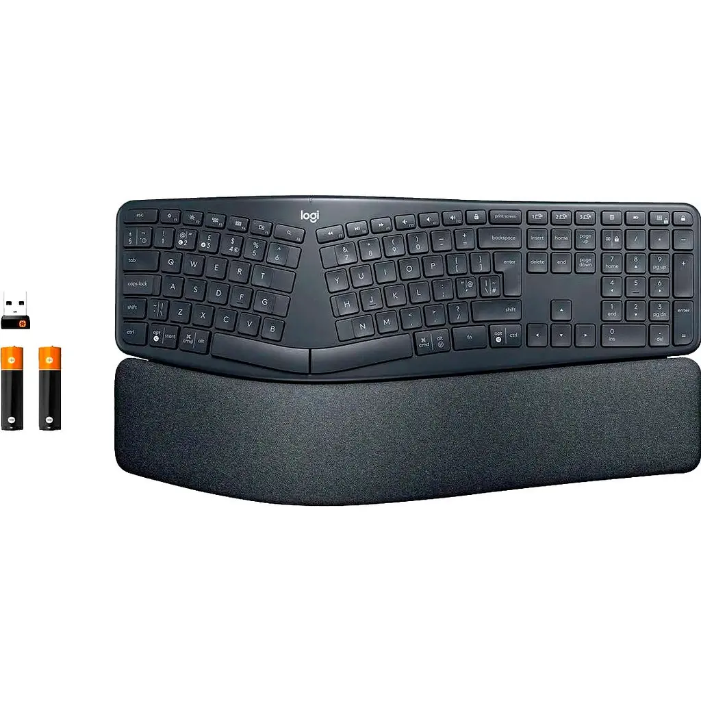 Клавіатура Logitech ERGO K860 Bluetooth/Wireless UA Black (920-010108) [122631] - фото 6