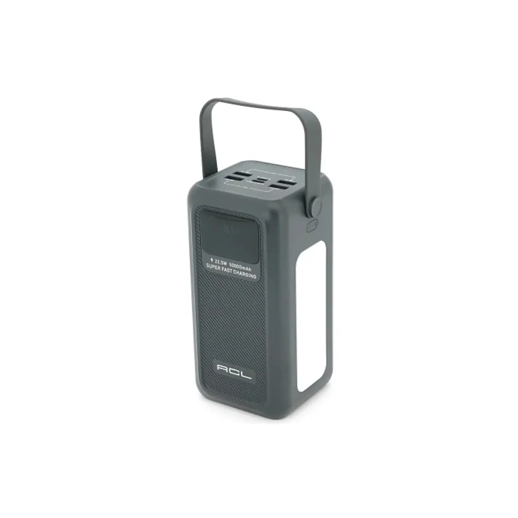 Батарея універсальна ACL 50000mAh, 22.5W, USB/Micro/Type-C/Lighting, Flashlight (PW-131) - фото 2
