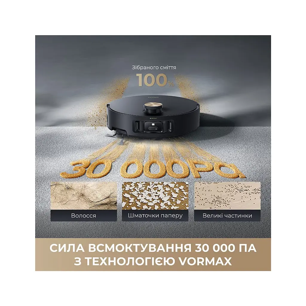 Пилосос Dreame Aqua 10 Roller Black (RLH31CE-BL) - фото 5