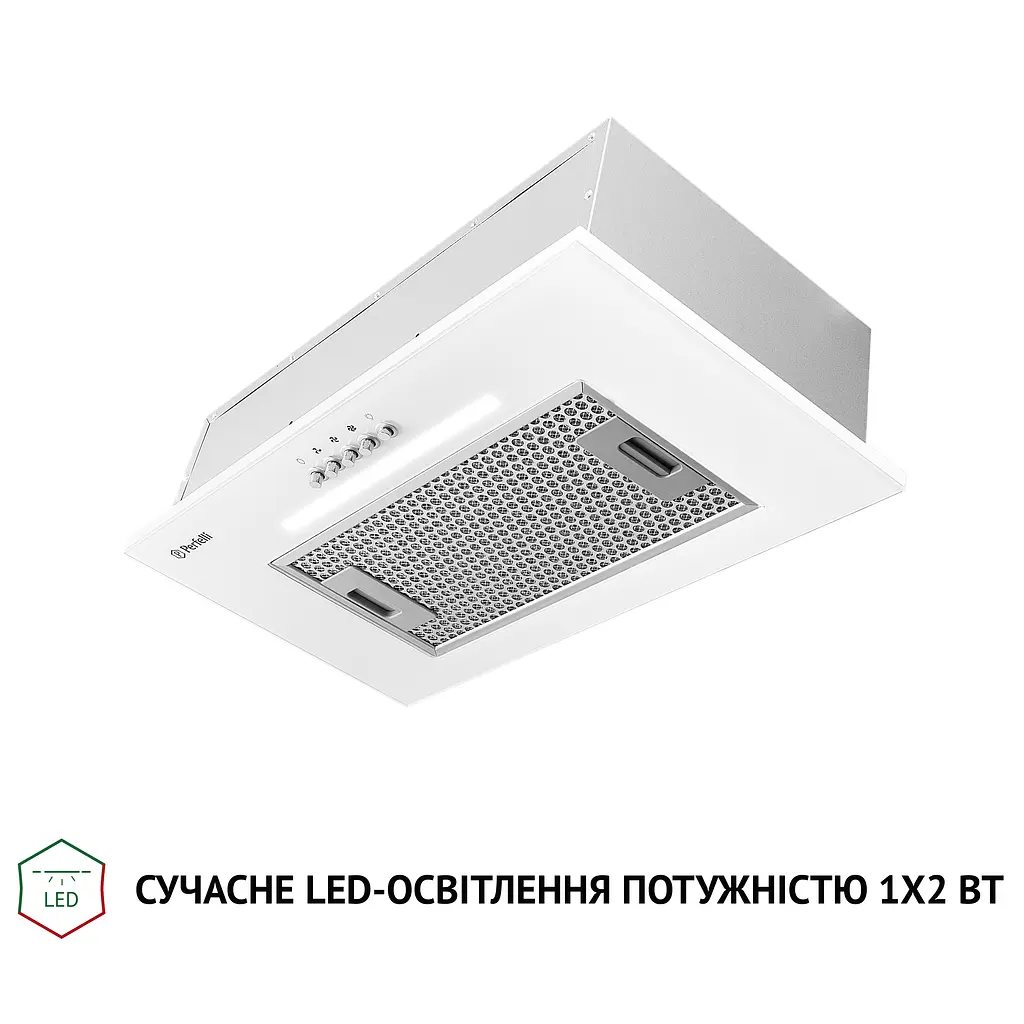 Витяжка повновбудована PERFELLI BI 5256 WH 700 LED - фото 4