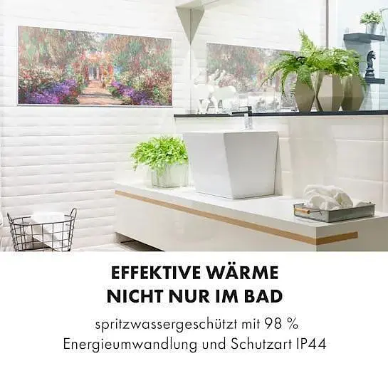 Инфракрасный обогреватель Klarstein Wonderwall Air Art Smart Gartenweg (10035134) - фото 6