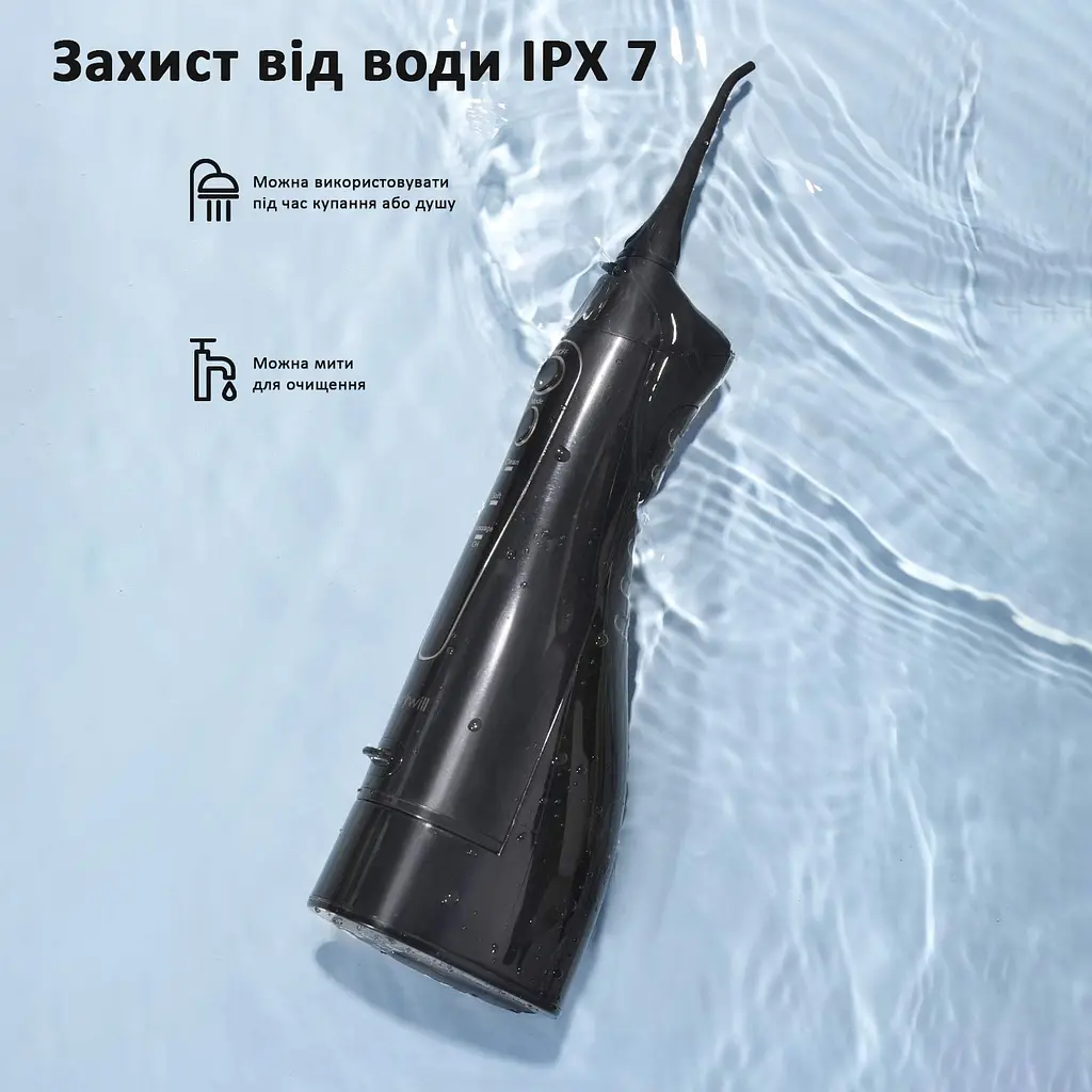 Іригатор Fairywill 5020E Black - фото 4