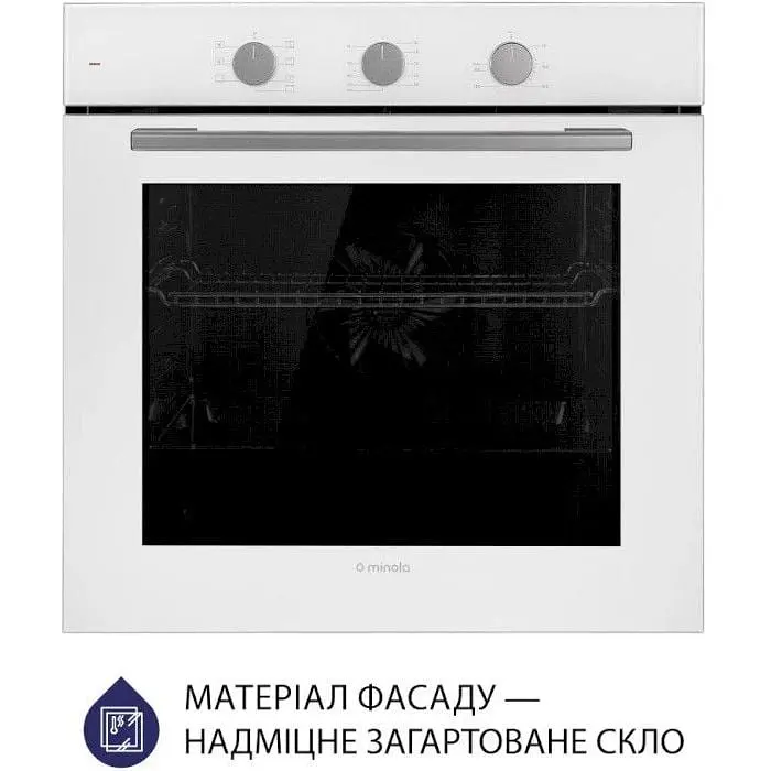 Духова шафа електрична Minola EO 675 WH - фото 2