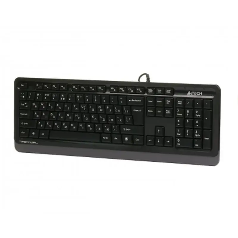 Клавіатура A4Tech FKS10 USB Grey (4711421963329) - фото 2